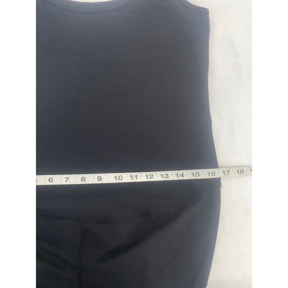 isabel by ingrid + isabel Black Bodysuit Maternity Tank Leggings Medium - Picture 8 of 9